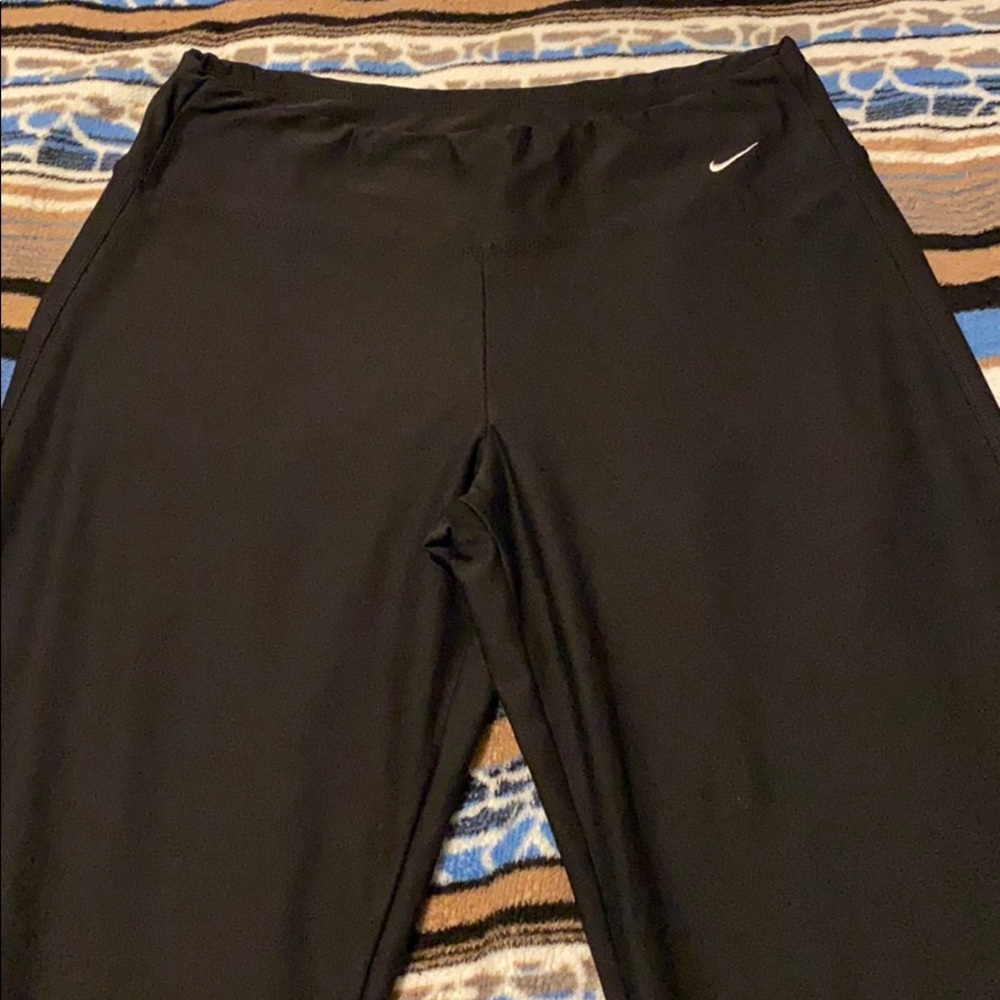 Nike sport pants wide leg